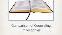 Comparison of Counseling Principles