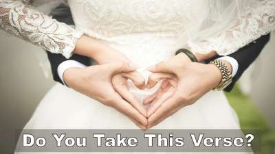 Do You Take This Verse?