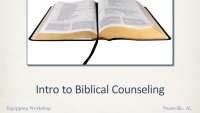 Introduction to Biblical Counseling