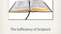 The Sufficiency of Scripture